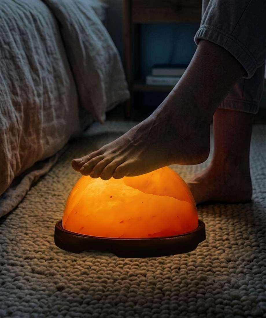 Himalayan Pink Salt Foot Detoxer – Pink Salt Detox Lamp - Image 2