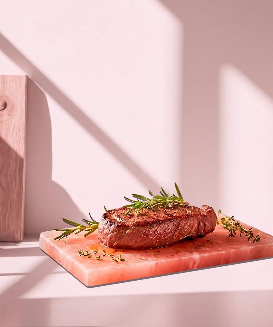Pink Salt Cooking Plate – Himalayan Salt Cooking Plates